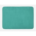 thumbnail image 1 of Abstract Bath Mat, Basic Simple Demonstration of Bumpy Wavy Horizontal Aquatic Stripes, Plush Bathroom Decor Mat with Non Slip Backing, 29.5" X 17.5", Cadet Blue and Sea Green, by Ambesonne, 1 of 2