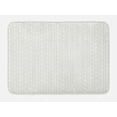 thumbnail image 1 of Abstract Bath Mat, Geometric Modern Interlocking Hexagonal and Rectangular Minimalist Art Deco, Plush Bathroom Decor Mat with Non Slip Backing, 29.5" X 17.5", Sand Brown White, by Ambesonne, 1 of 2