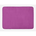 thumbnail image 1 of Abstract Bath Mat, Minimal Style Pattern of Geometric Modern Motif Funky Bicolor Art, Plush Bathroom Decor Mat with Non Slip Backing, 29.5" X 17.5", Fuchsia and Royal Blue, by Ambesonne, 1 of 2