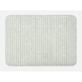 thumbnail image 1 of Abstract Bath Mat, Nostalgic Repeating Pattern with Tiny Squares on Vertical Lines, Plush Bathroom Decor Mat with Non Slip Backing, 29.5" X 17.5", Off White Multicolor, by Ambesonne, 1 of 2