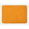 thumbnail image 1 of Abstract Bath Mat, Pattern of Continuing Vertical Dashes Raining Vibrant Tangerine Basic Design, Plush Bathroom Decor Mat with Non Slip Backing, 29.5" X 17.5", Orange and White, by Ambesonne, 1 of 2
