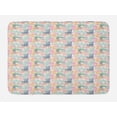 thumbnail image 1 of Abstract Bath Mat, Random Pencil Scribbles in Different Shades on Plain Background Strokes Modern, Plush Bathroom Decor Mat with Non Slip Backing, 29.5" X 17.5", Multicolor, by Ambesonne, 1 of 2