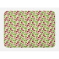 thumbnail image 1 of Abstract Bath Mat, Surrealistic Floral Elements with Round Shapes Snail Like Egg Shapes Spring Thrill, Plush Bathroom Decor Mat with Non Slip Backing, 29.5" X 17.5", Multicolor, by Ambesonne, 1 of 2