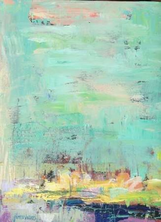 Abstract Bay II Canvas Art - Pamela J Wingard (18 x 24)