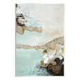 thumbnail image 1 of Abstract Beach Shoreline Scenery Abstract Graphic Art Unframed Art Print Wall Art, 1 of 6