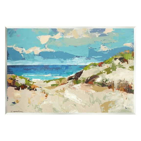 Abstract Beach Sky Landscape Landscape Painting Unframed Art Print Wall Art