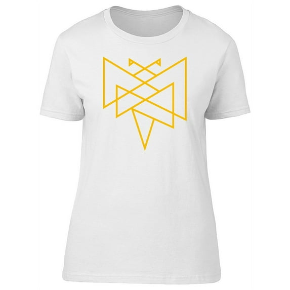 Abstract Bee Logo T-Shirt Women -Image by Shutterstock, Female Small