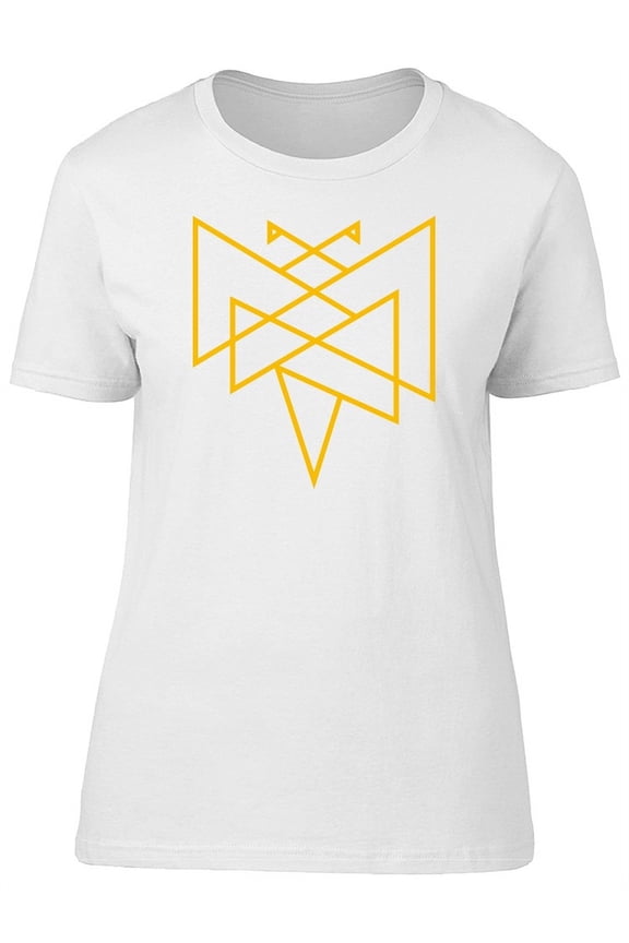 Abstract Bee Logo T-Shirt Women -Image by Shutterstock, Female XX-Large