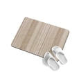 Abstract Beige Soft Diatomaceous Earth Mat, Rustic Farmhouse Minimalist ...