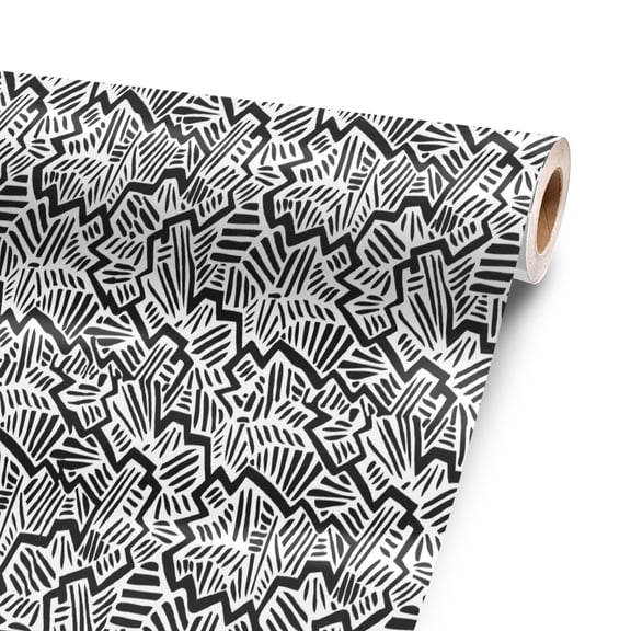 Abstract Black 36” x 52” Vinyl Wrap Sheet for large or custom items | 3M wrap DIY to custom skin gear of all types and sizes, including vehicles, boats, appliances, furniture, atv’s,