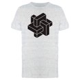 thumbnail image 1 of Abstract Black Cubes T-Shirt Men -Image by Shutterstock, Male Small, 1 of 2