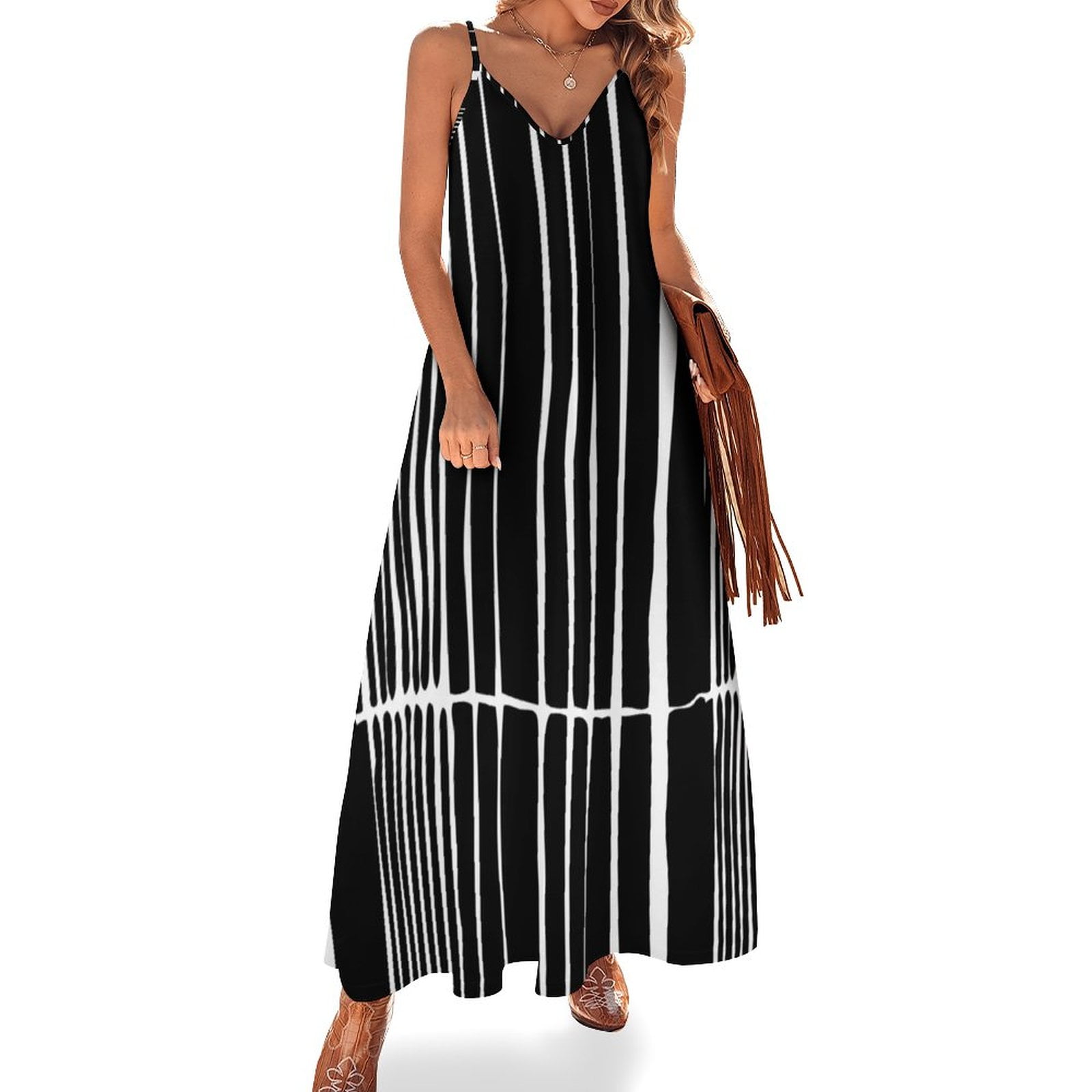 cotton drop waist dress 100% White Midi Color:AS PHOTO ( WITH GLOVES ) 24Q1JDK Lydia Coral Pink Cowl
