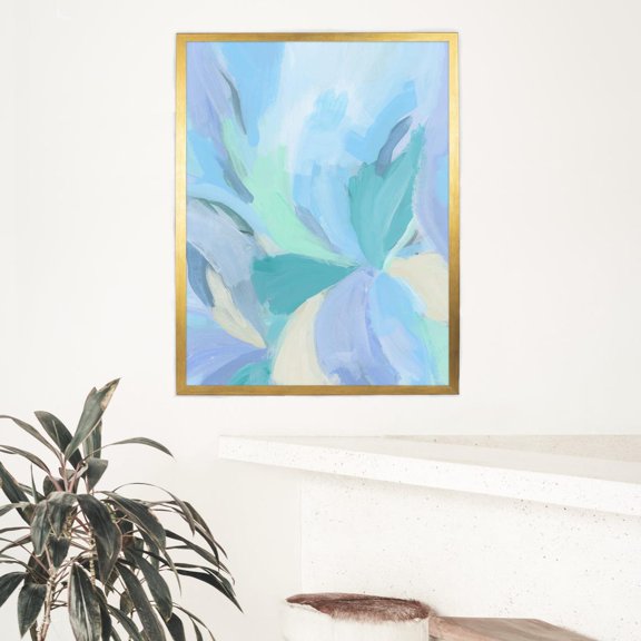 Abstract Bloom "Wildflower Blur" Art Or Art, Unframed Paper Print
