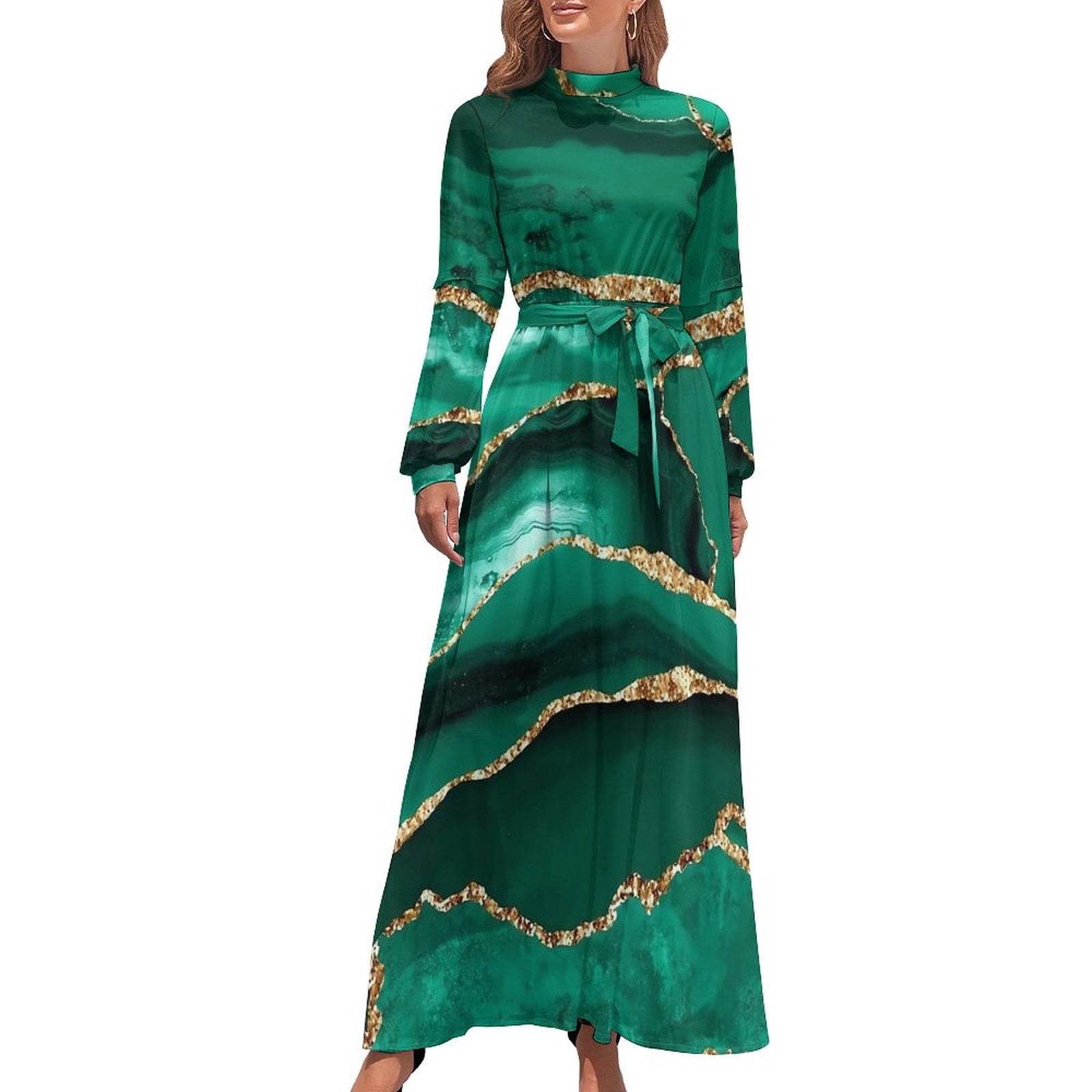 Bodacious Great Harbour Dress Marble Blue main image 1
