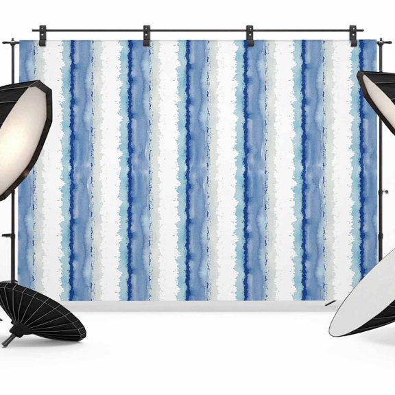 Abstract Blue Stripes Photography Backdrop 7x5FT, Minimalist Faded Denim Striped Country Photo Backdrops, Background for Photography Studio Photo Studio Background, Back Drop for Photoshoot