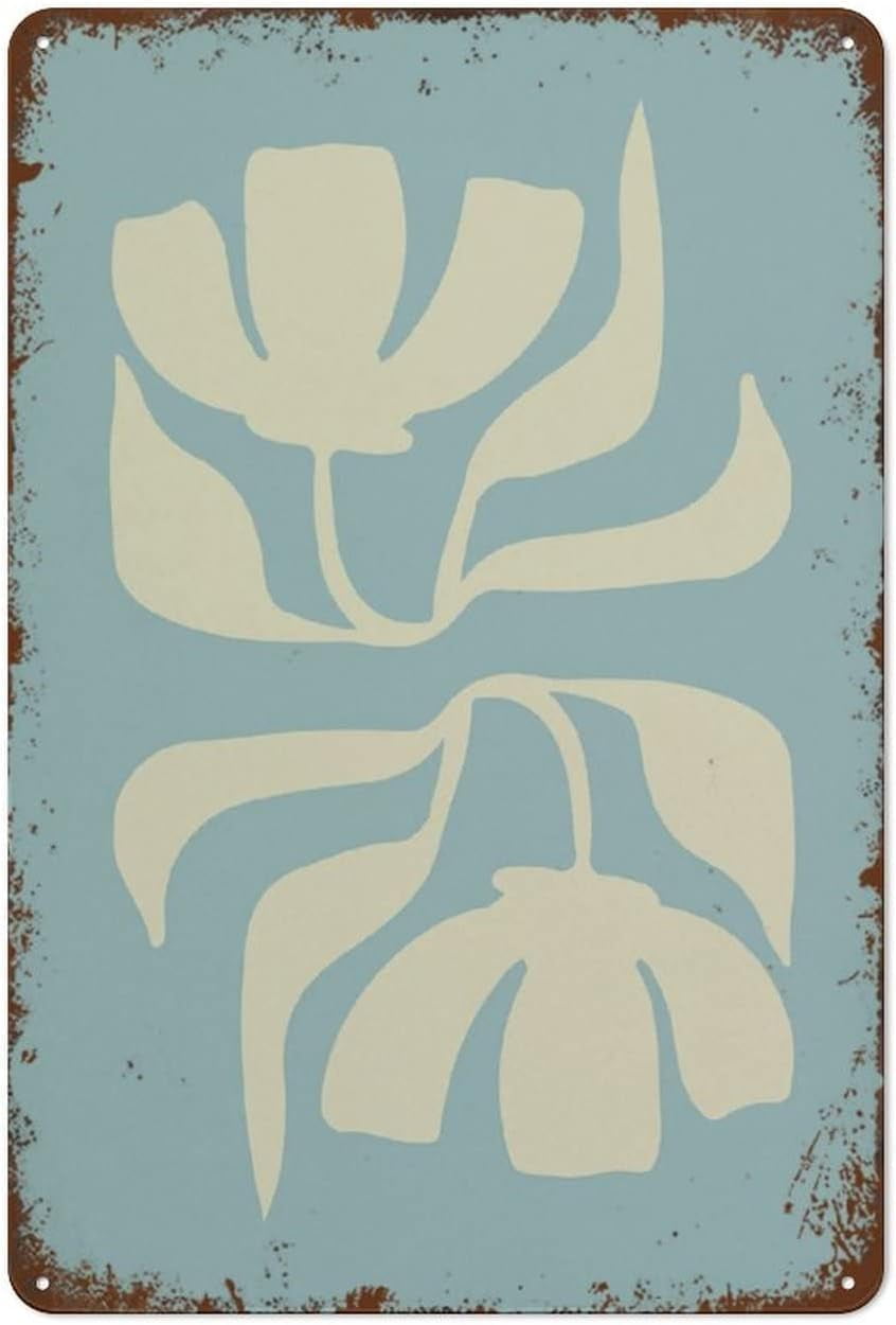 Abstract Botanical Flowers Poster Digital Download Wall Print Large ...