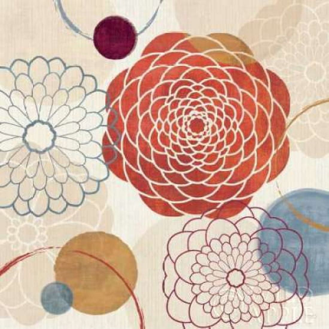 Abstract Bouquet I Canvas Art - Veronique Charron (24 x 24)