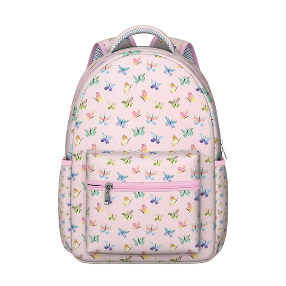 Abstract Butterfly Art Backpack - Waterproof & Durable, Nature-Inspired Design with Padded Straps for Comfort