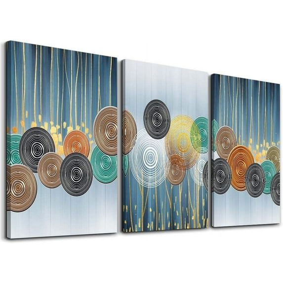 Abstract Canvas Wall Art For Living Room Boho Wall Decor For Bedroom Fashion Wall Decorations For Bathroom Office Wall Paintings Minimalist Abstract Wall Pictures Artwork Home Decoration 3 Pieces