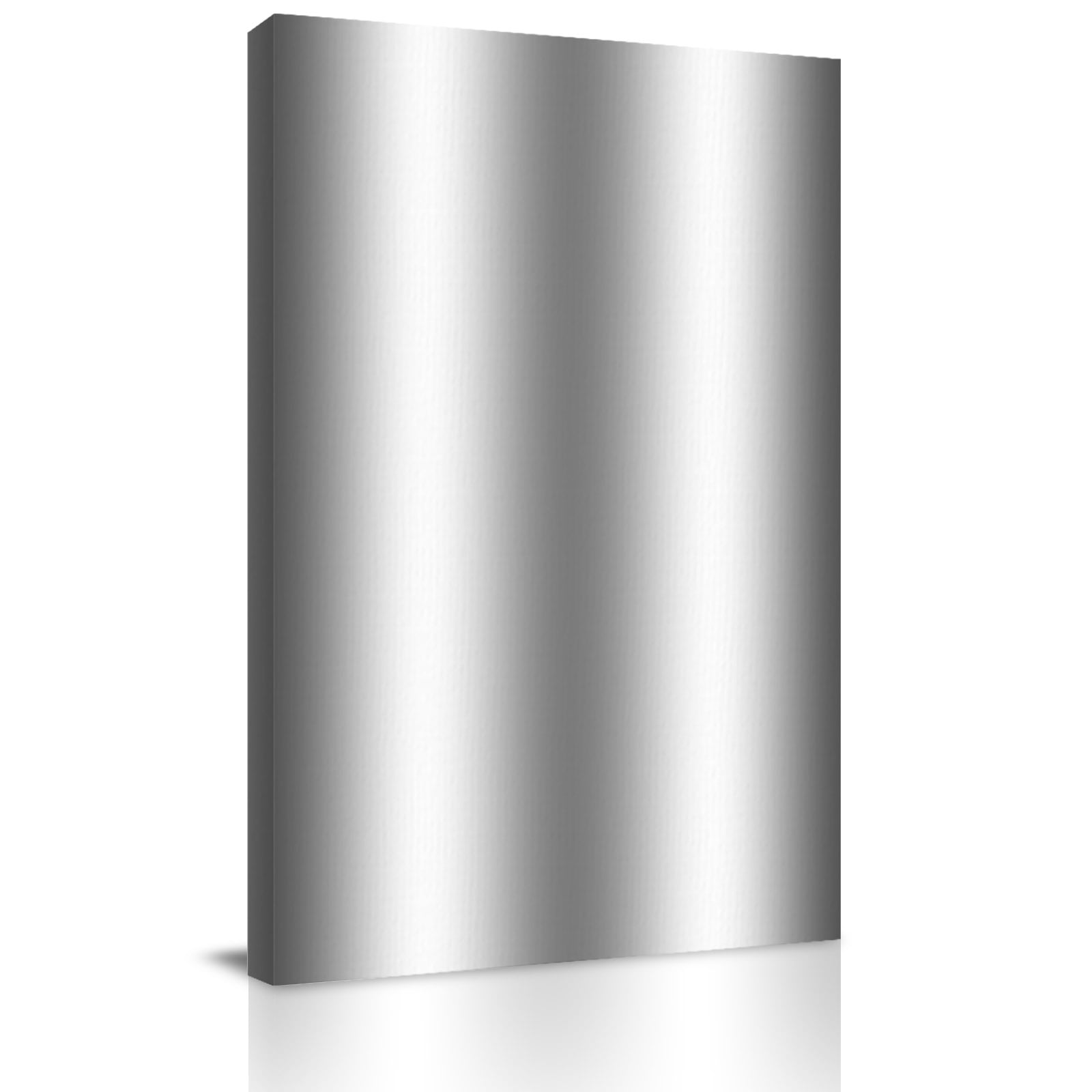 Abstract Canvas Wall Art for Living Room, Gray White Gradient Ombre ...