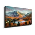 Abstract Canvas Wall Art White Mountain2 Landscape Painting Wall Decor