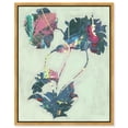 thumbnail image 1 of Abstract Carnations Canvas Print Floral Wall Decor by Notoriart, Gold Frame, 20 x 24, 1 of 5