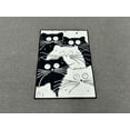 thumbnail image 1 of Abstract Cat Rug, Kitchen Rug, Front Door Rug, Abstract Cat Rug Bathroom Rug, Bath Rug, Cat Drawing Rugs, Animal Rugs, Black and White Rug, 2.6'x9.2' - 80x280 cm, 1 of 9