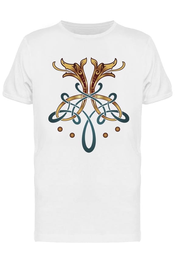 Abstract Celtic Design T-Shirt Men -Image by Shutterstock, Male x-Large