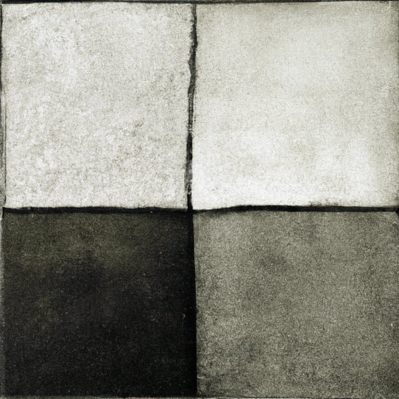 Abstract Checker Pattern I - 12" x 18" Art Print Wall Decor