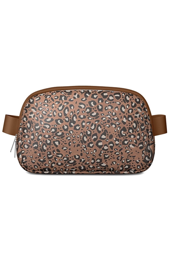 Abstract Cheetah Spots Fanny Pack – Chic Animal Belt Bag with Stylish Texture & Modern Aesthetic