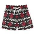 thumbnail image 1 of Abstract Christmas Tree Patterns Boys' Swim Trunks Board Shorts Beach Pants Bathing Bottoms 3T, 1 of 8