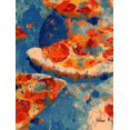 thumbnail image 1 of Abstract Circle Canvas Print Dining Room Hallway Home Wall Art, 1 of 8