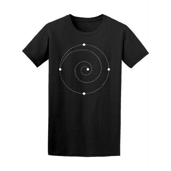 Abstract Circle Sacred Geometry T-Shirt Men -Image by Shutterstock, Male Medium