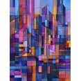 thumbnail image 1 of Abstract Circles Textured Geometric Modern Canvas Wall Art for Living Room Bedroom Office Bathroom Hotel Lobby Decor, 1 of 8