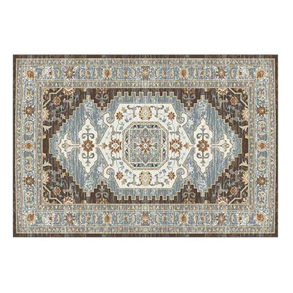 Abstract Classical Spring Persian Carpet National Style Living Room Bedside Carpet Floor Mat Foot Mat HN1375