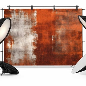 Abstract Collage Theme Backdrop for Photography, Vintage Red Oil Painting Texture Photo Backdrop Portrait Background Party Banner Photo Backgrounds for Studio Booth Props, 7x5ft