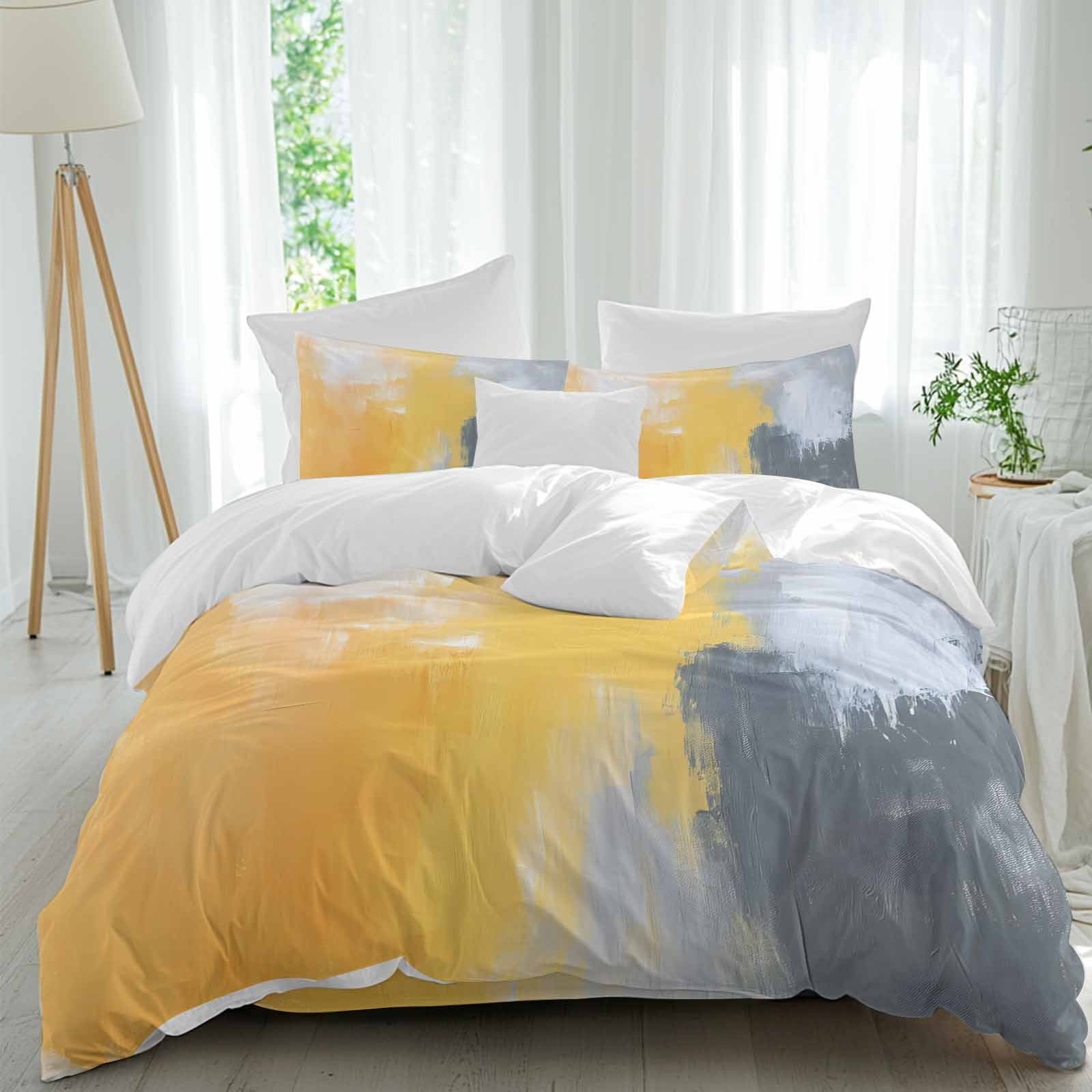 Color Block Duvet Cover