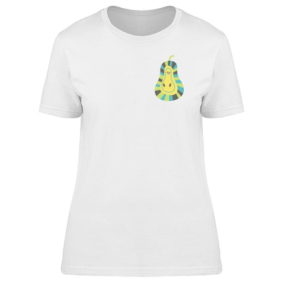 Abstract Colored Pear Upper T-Shirt Women -Image by Shutterstock, Female Small
