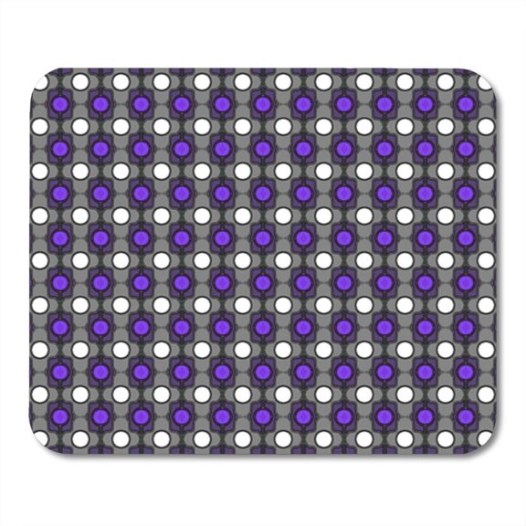 Abstract Colored Plaid Pattern Retro Tartan Geometric Gingham Mousepad Mouse Pad Mouse Mat 9x10 inch