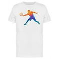 thumbnail image 1 of Abstract Colored Tennis Player T-Shirt Men -Image by Shutterstock, Male XX-Large, 1 of 2