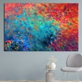 thumbnail image 1 of Abstract Colorful Art, Modern Art, Red Art, Orange Canvas, Colorful Art Canvas, Contemporary Printed, Modern Colorful Wall Decor, Canvas Wall Decor - 4P-Rolled Canvas, 1 of 9