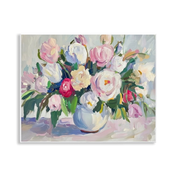 Stupell Industries Abstract Colorful Bouquet Pastel Wall Plaque Art, design by Petal Prints Design