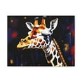 thumbnail image 1 of Abstract Colorful Giraffe Painting Animal Canvas Wall Art for Home Decor Ready-to-Hang, 1 of 13