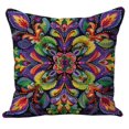 thumbnail image 1 of Abstract Colorful Mandala Pattern DIY Stamped 11CT Cross Stitch Pillow Kits Embroidery Pillowcase Counted Needlepoint Handmade Cushion Cover for Home Sofa Christmas Decor 18x18in(3), 1 of 9