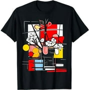 Abstract Colorful Nature Flowers Art Graphic Art T-Shirt