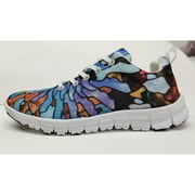 Abstract Colorful Pattern Womens Casual Shoes (Sneakers)
