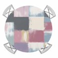 thumbnail image 1 of Abstract Colorful Round Tablecloth for 36-44 Inch Tables,Fitted Table Cover with Elastic Edge,Modern Geometric Grunge Art Ombre Waterproof Outdoor Table Cloth Protector for Patio Garden Dinner Picnic, 1 of 9