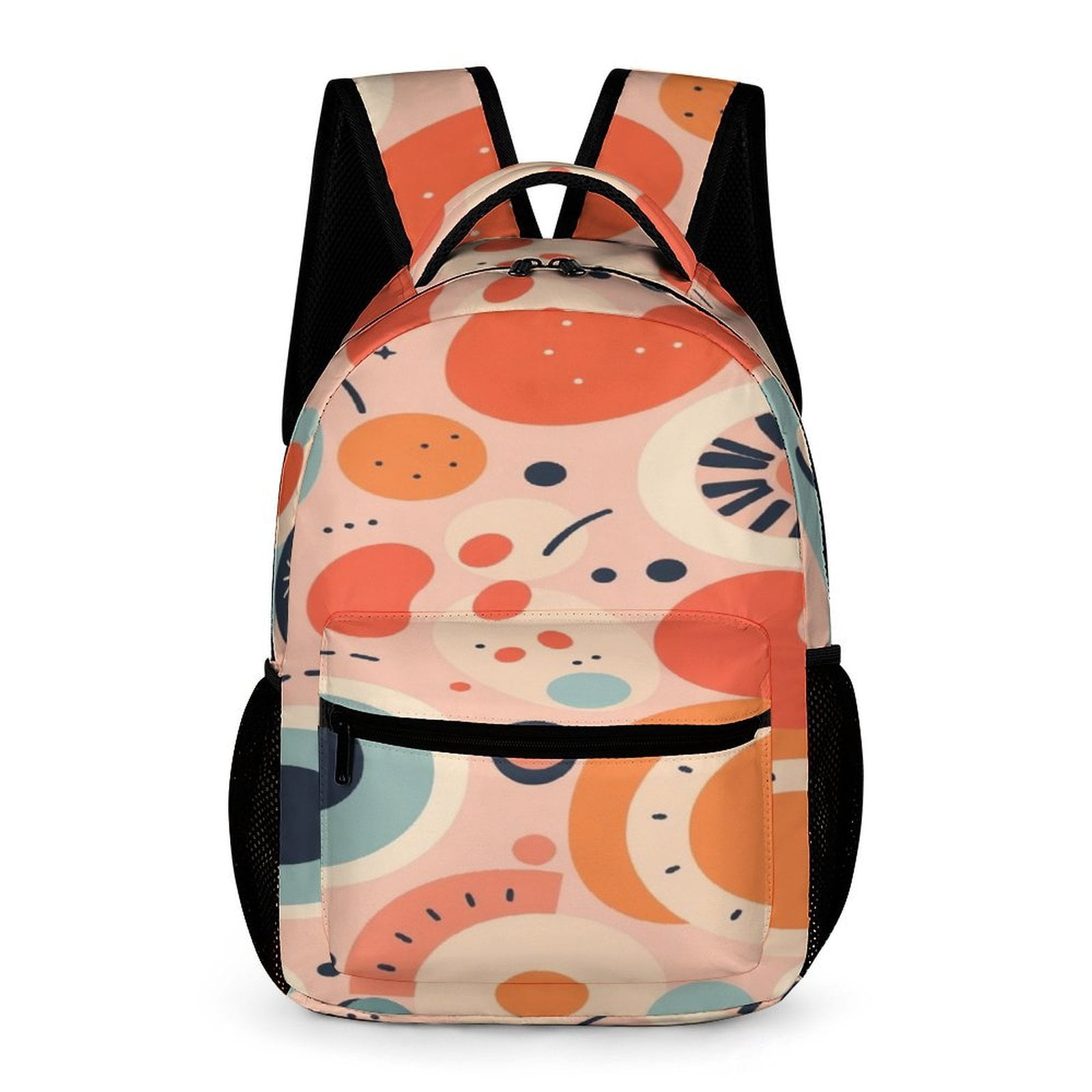 ALAZA Polka Dot Backpack - 15.6" Laptop Compartment, Multiple Pockets, Reflective, 12.9x8.6x17.7 Inch