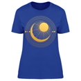 thumbnail image 1 of Abstract Composition Sun T-Shirt Women -Image by Shutterstock, Female 3X-Large, 1 of 2