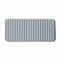 thumbnail image 1 of Abstract Computer Mouse Pad, Grunge Brush Strokes Optical Illusion Dots Art Simplistic Illustraiton, Rectangle Non-Slip Rubber Mousepad X-Large, 35" x 15" Gaming Size, Blue Grey White, by Ambesonne, 1 of 2